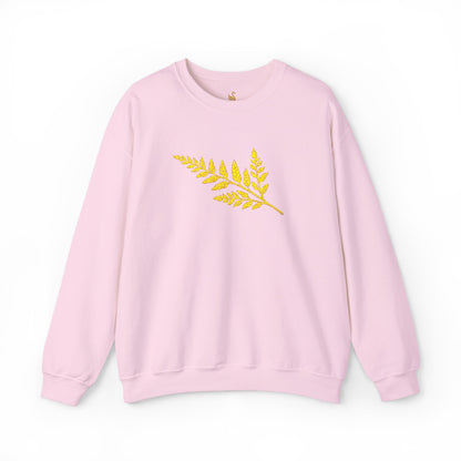 Wild Fern Embroidered Sweatshirt