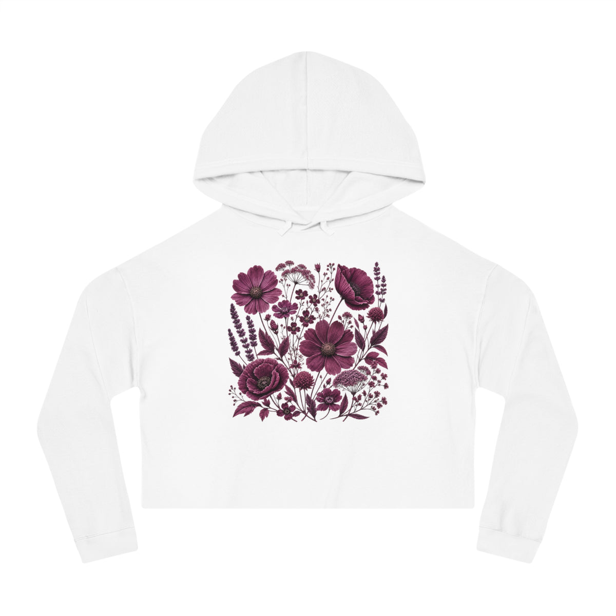 Wild at Heart Cropped Hooded Sweatshirt