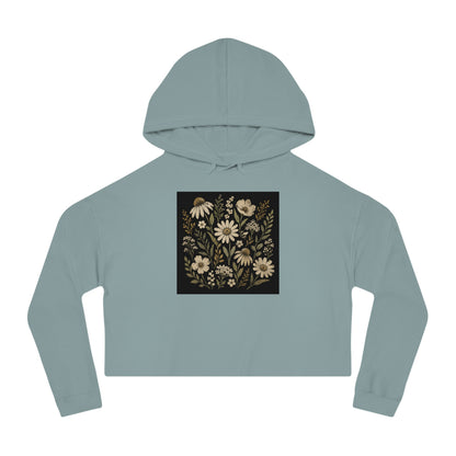 Grace After Dark Cropped Hooded Sweatshirt