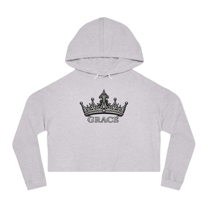 Grace Crown Cropped Hooded Sweatshirt