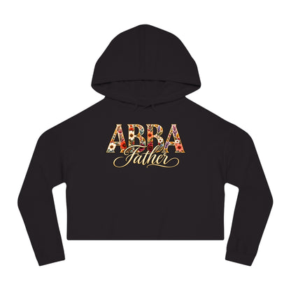 Abba Father Cropped Hooded Sweatshirt