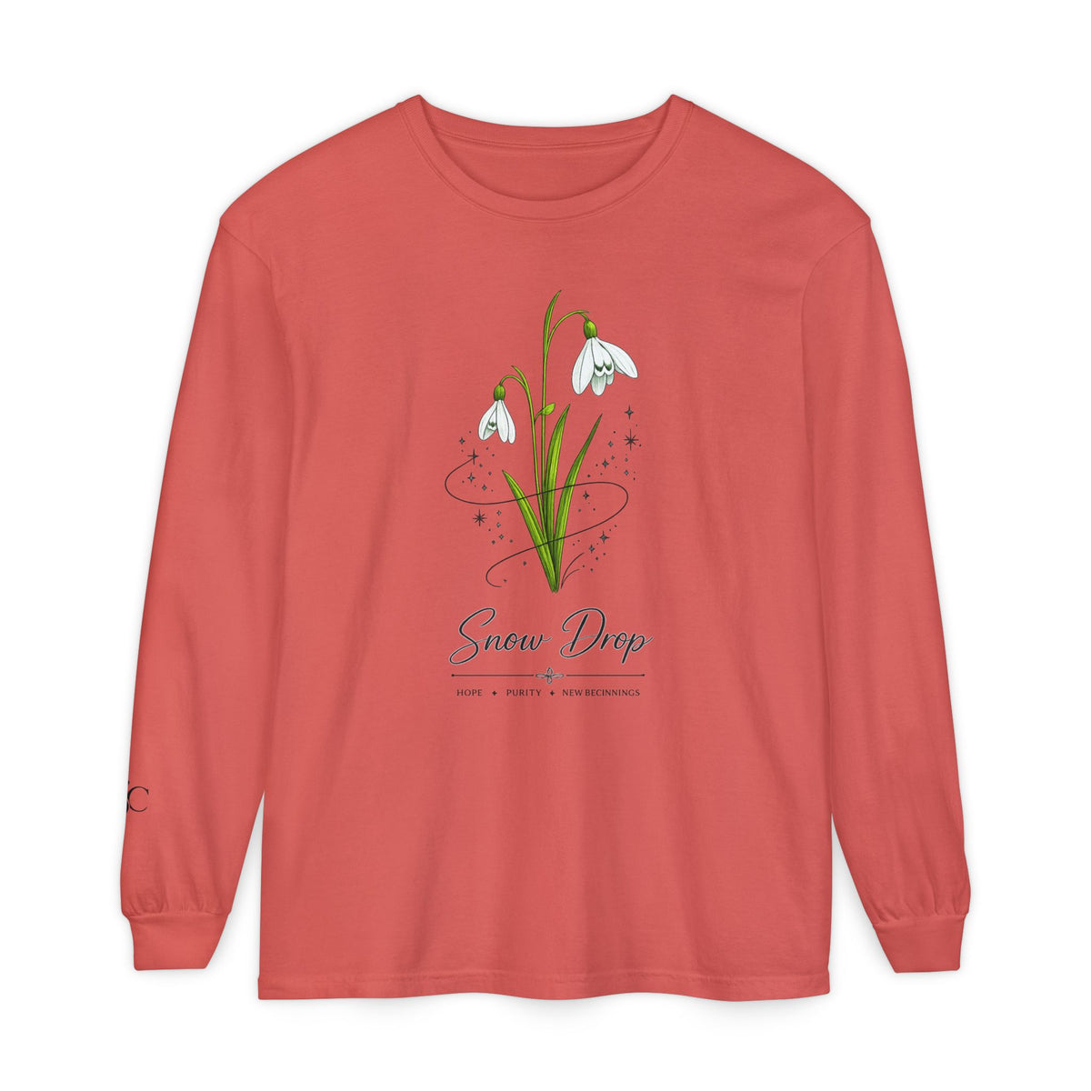 Snow Drop Long Sleeve T-Shirt