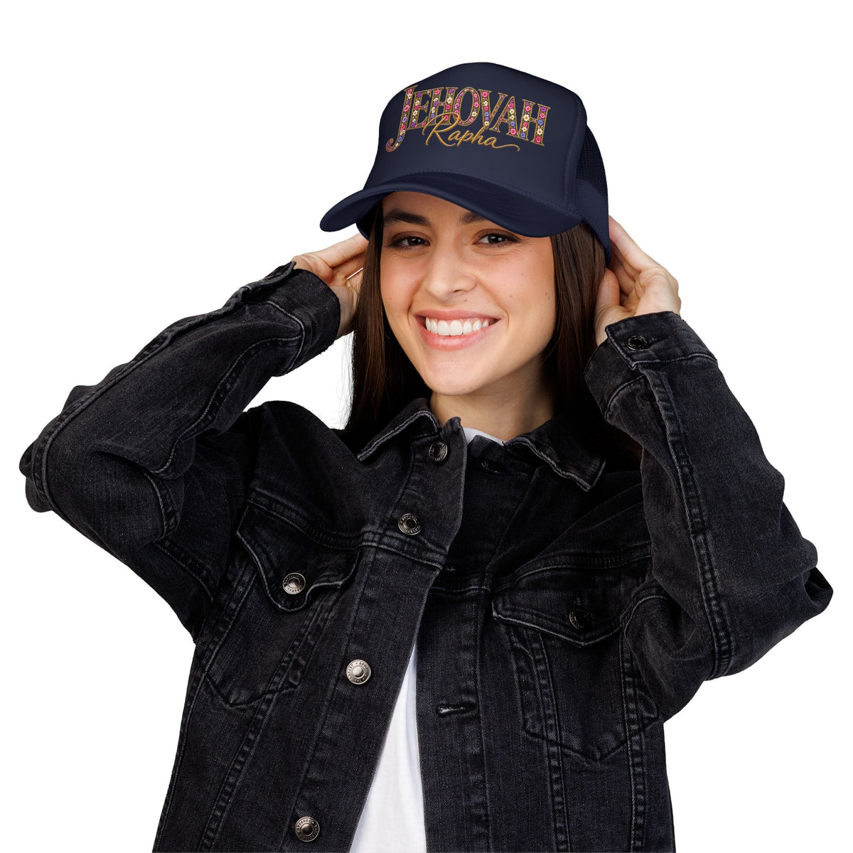 Jehovah Rapha Foam Trucker Hat