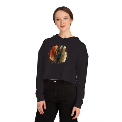 Art of Becoming Cropped Hooded Sweatshirt