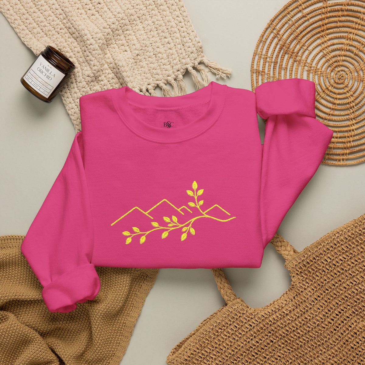 Aspen Grace Embroidered Sweatshirt