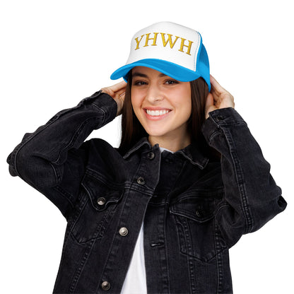 YHWH Embroidered Foam Trucker Hat