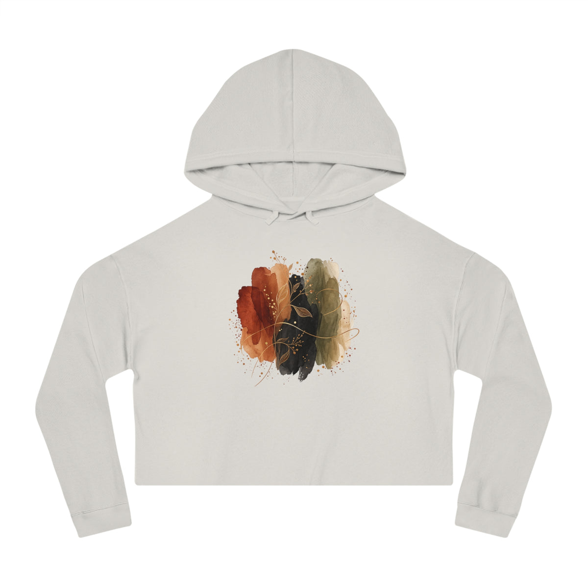 Art of Becoming Cropped Hooded Sweatshirt