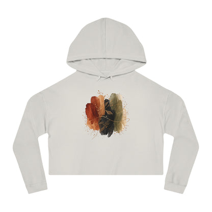 Art of Becoming Cropped Hooded Sweatshirt