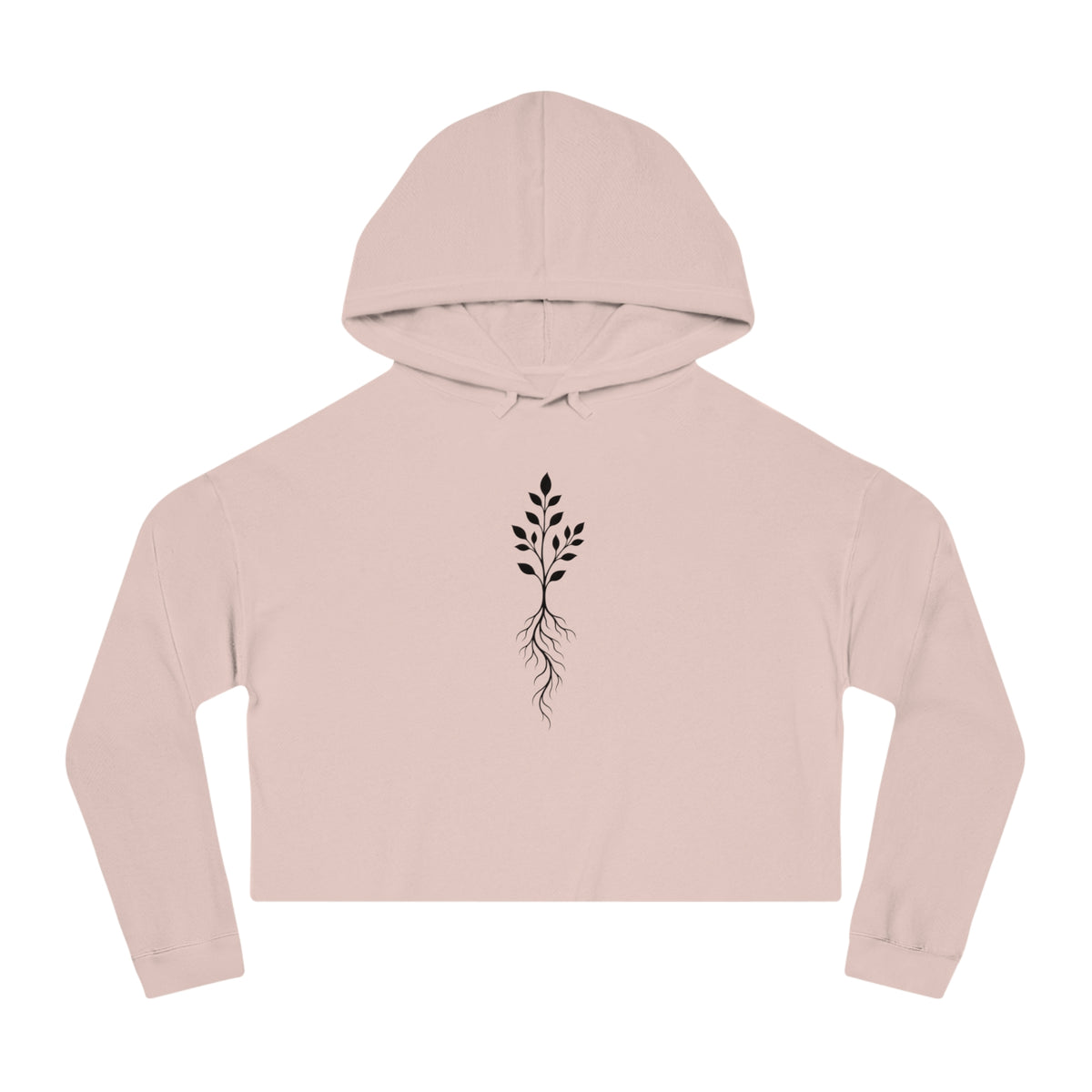 Rooted Grace Cropped Hooded Sweatshirt