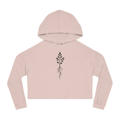 Rooted Grace Cropped Hooded Sweatshirt