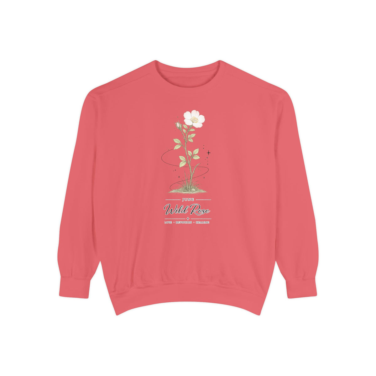 June Birth Flower Sweatshirt