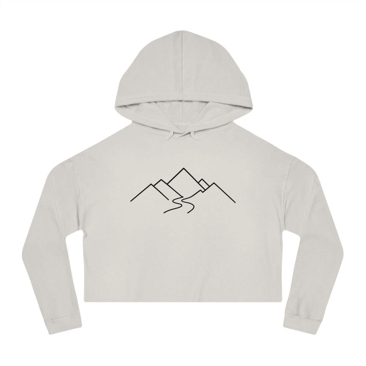 Valley Majesty Cropped Hooded Sweatshirt