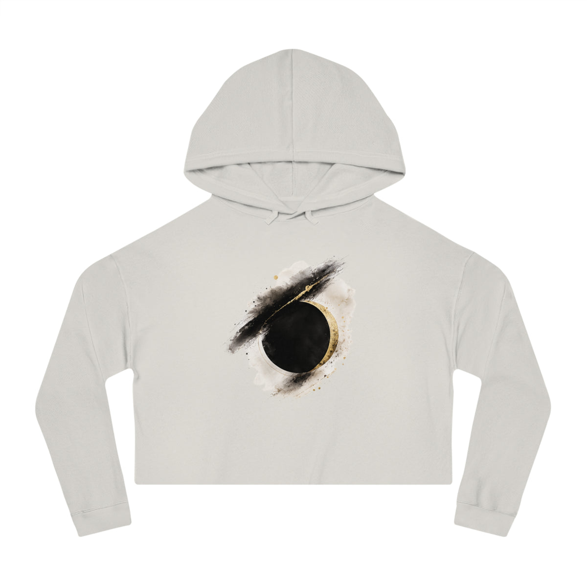 Eclipse Cropped Hooded Sweatshirt