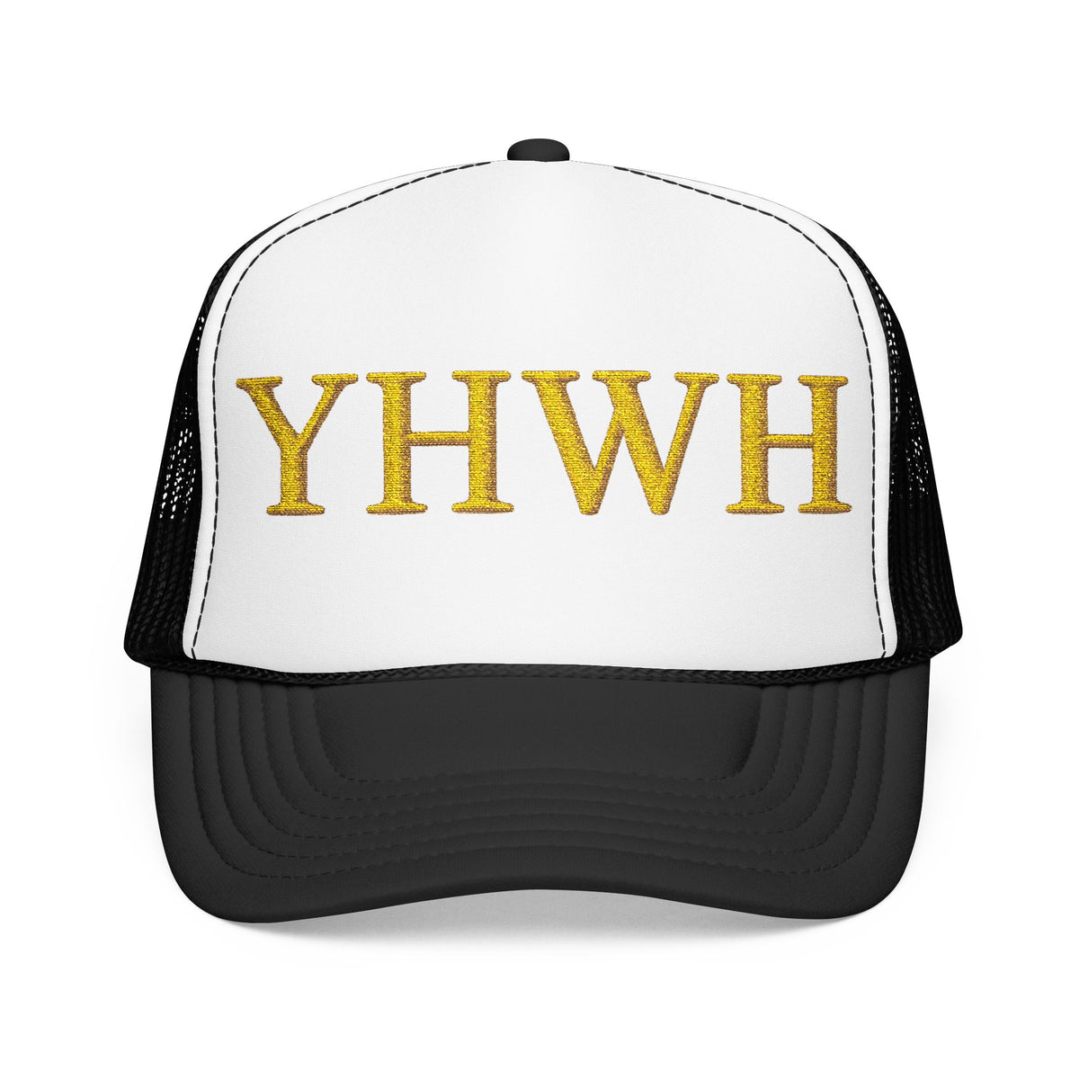YHWH Embroidered Foam Trucker Hat