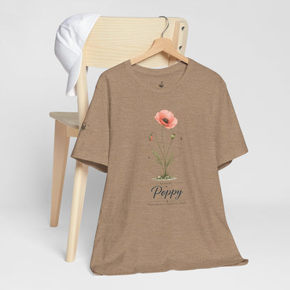August Birth Flower T-Shirt