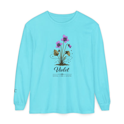 Violet Long Sleeve T-Shirt