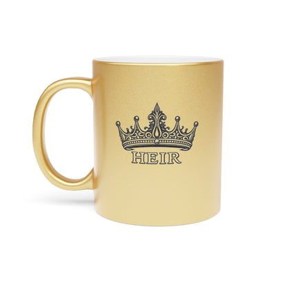 Heir Crown Metallic Mug (Silver\Gold)