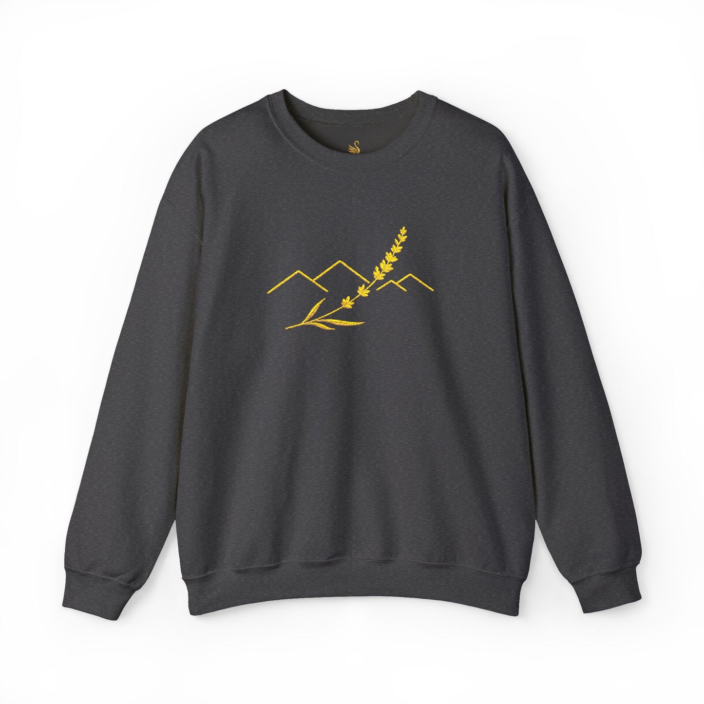 Lavender Ridge Embroidered Sweatshirt