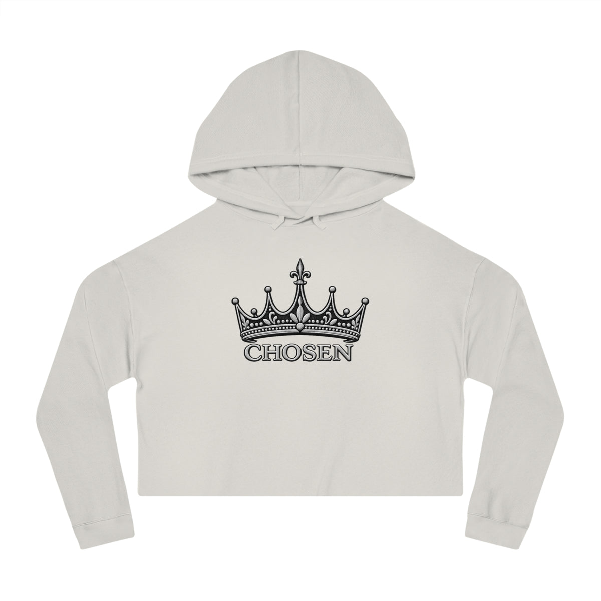 Chosen Crown Cropped Hooded Sweatshirt