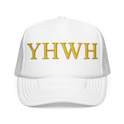YHWH Embroidered Foam Trucker Hat