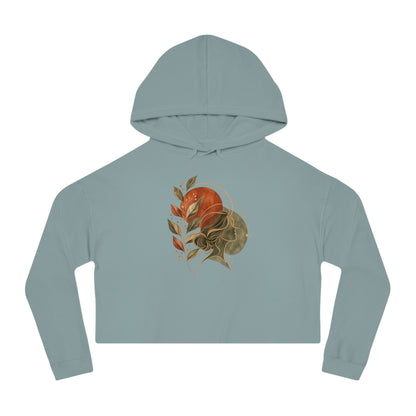 In Her Element Cropped Hooded Sweatshirt