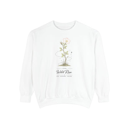 June Birth Flower Sweatshirt