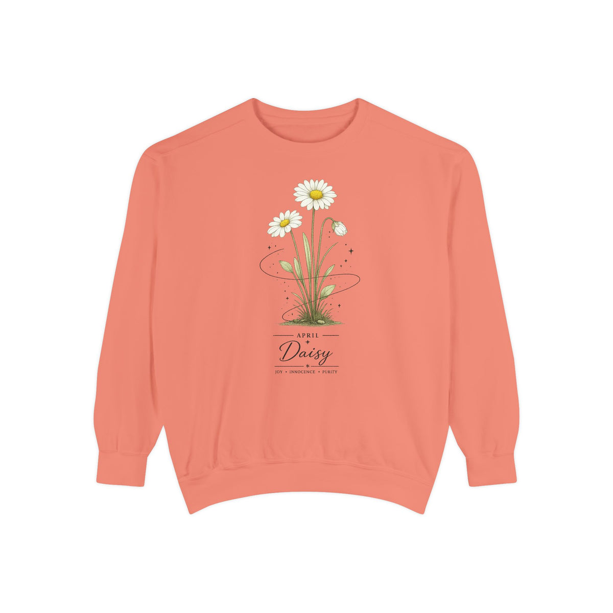 April Birth Flower Sweatshirt