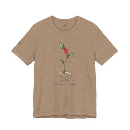 December Birth Flower T-Shirt