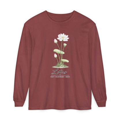 Lotus Long Sleeve T-Shirt