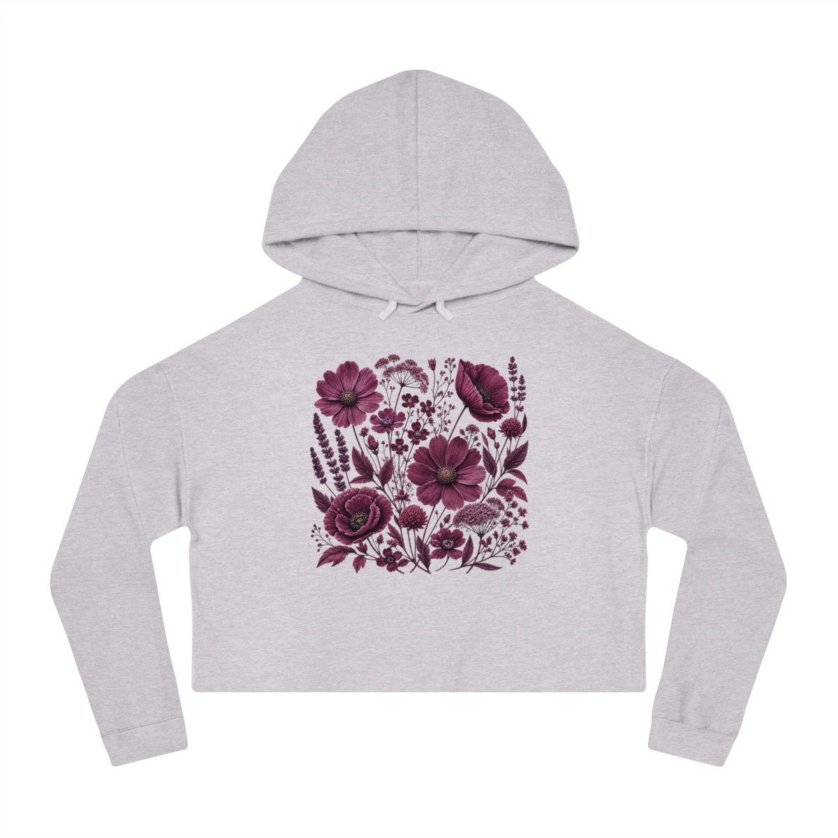 Wild at Heart Cropped Hooded Sweatshirt