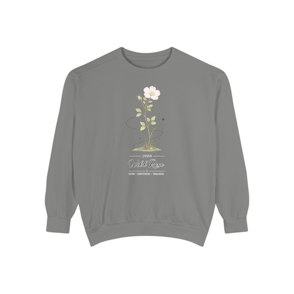 June Birth Flower Sweatshirt