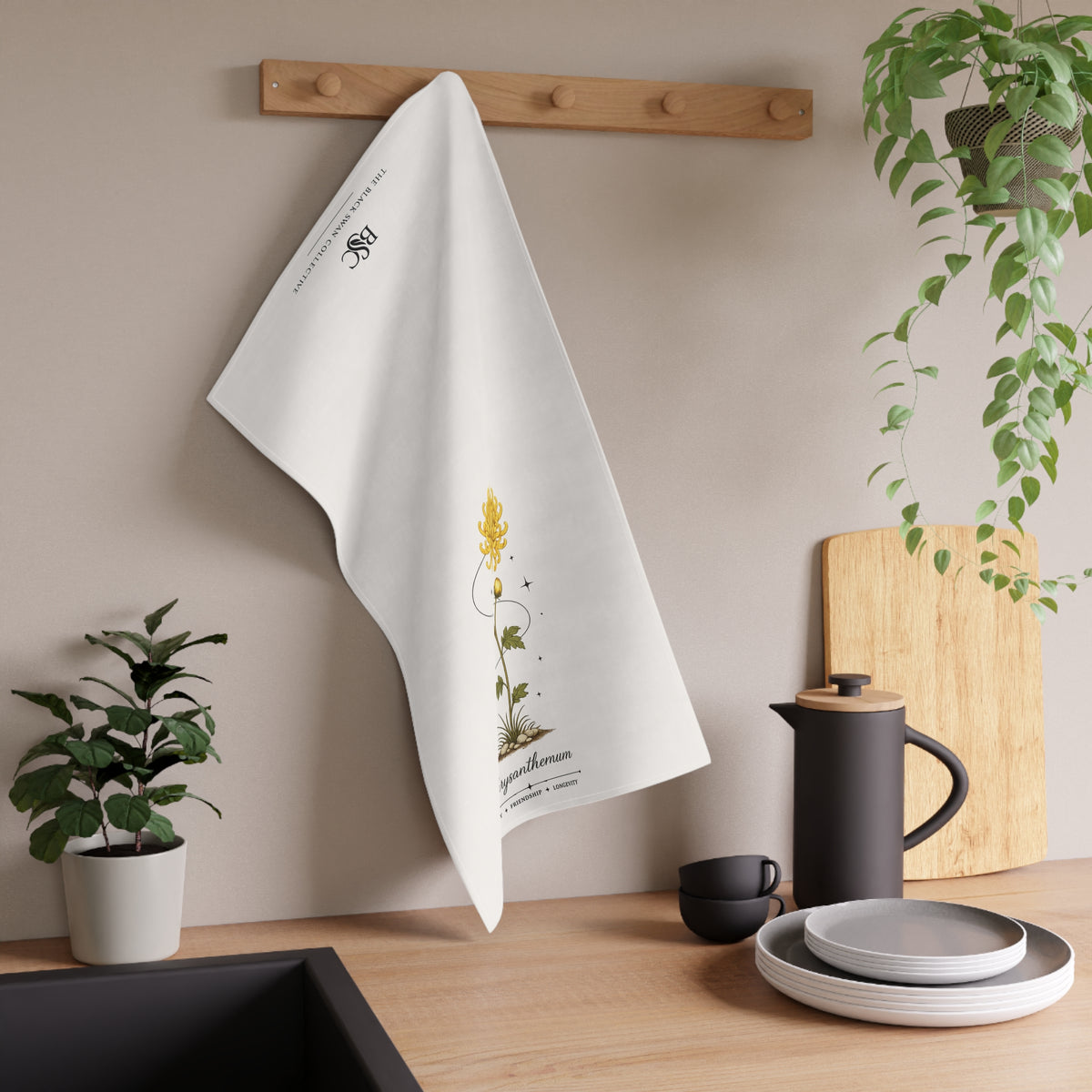 Chrysanthemum Tea Towels (cotton)