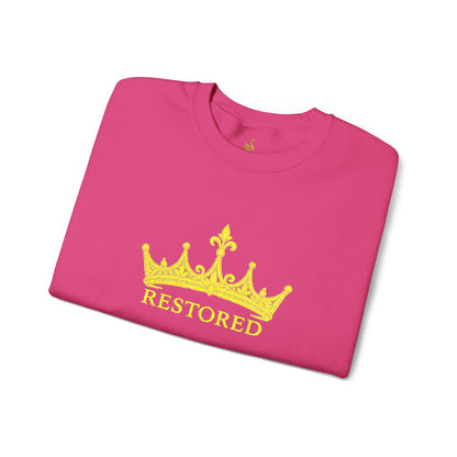 Restored Crown Embroidered Sweatshirt