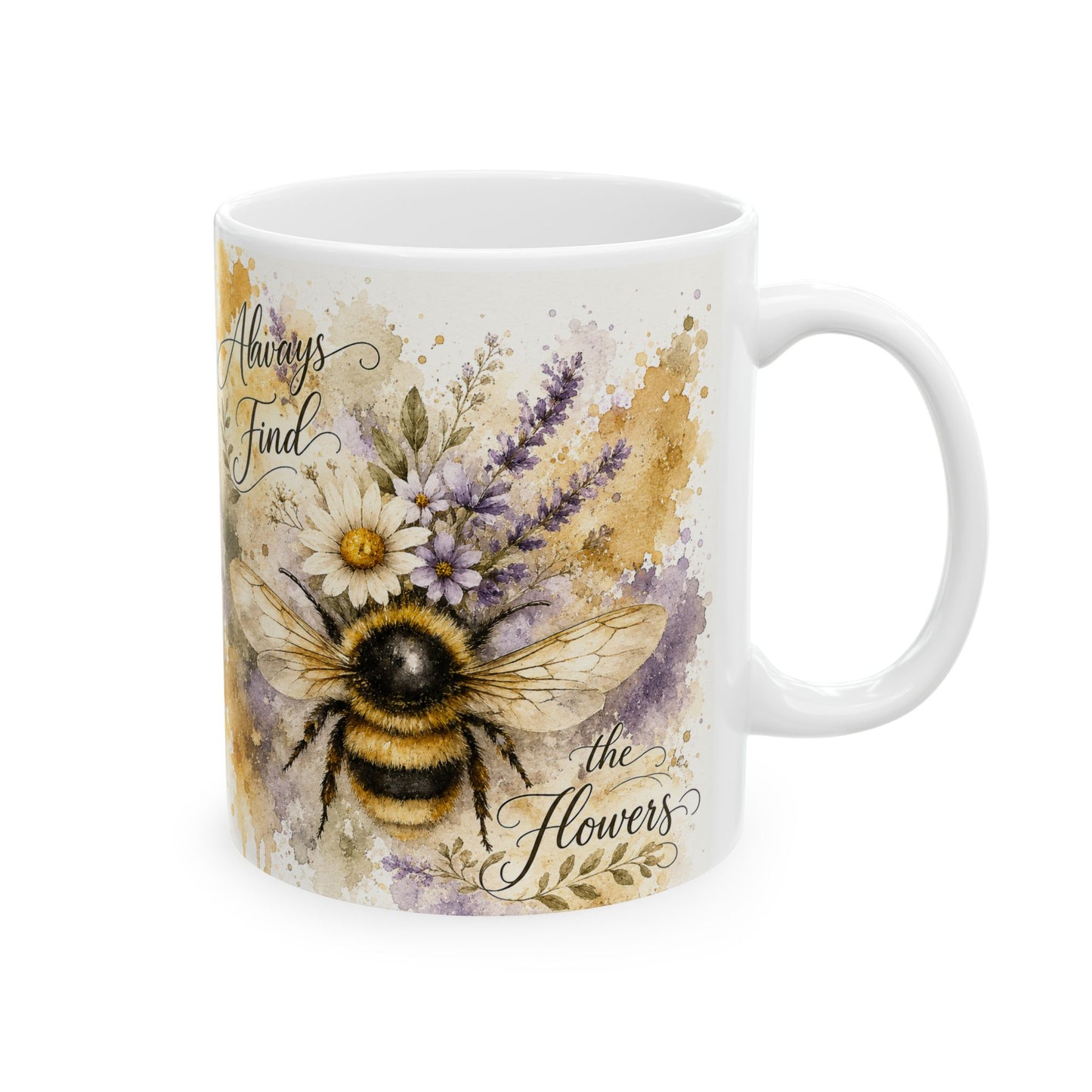 Always Find the Flowers Mug