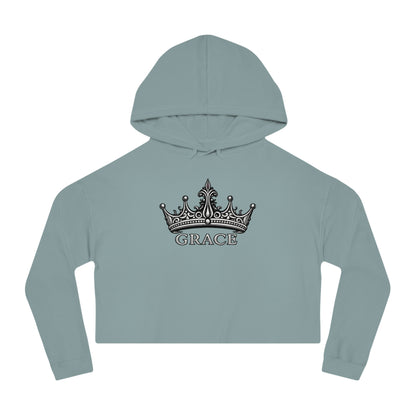 Grace Crown Cropped Hooded Sweatshirt