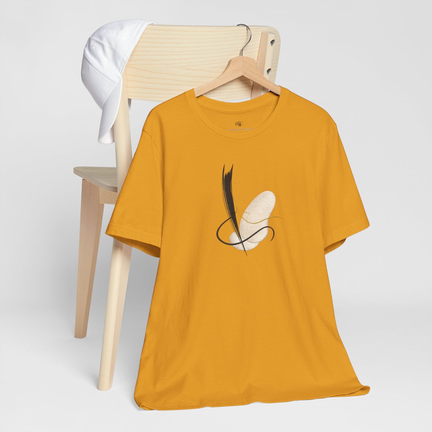Contrast Embroidered