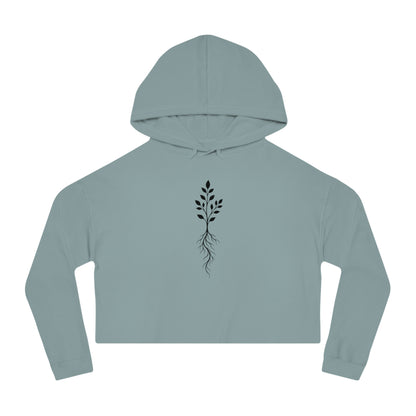 Rooted Grace Cropped Hooded Sweatshirt