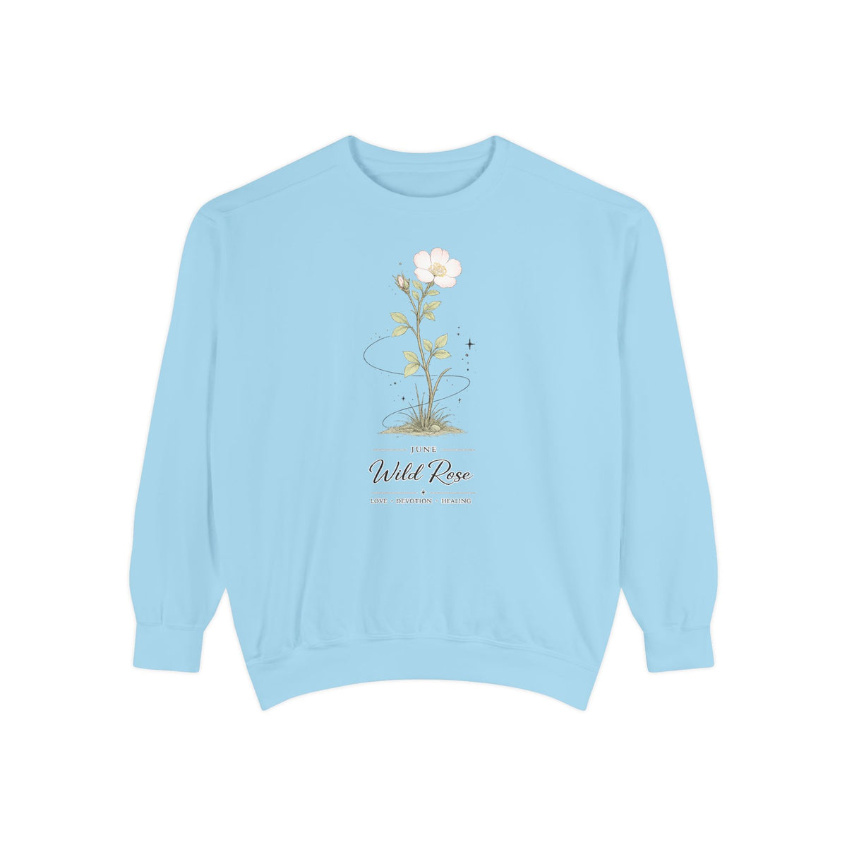 June Birth Flower Sweatshirt