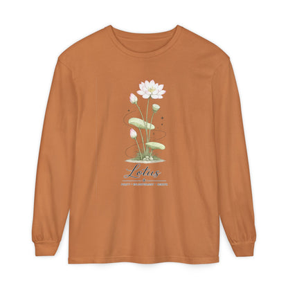 Lotus Long Sleeve T-Shirt