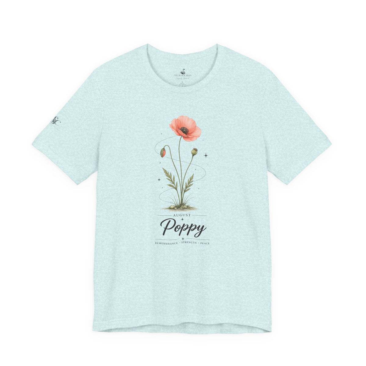 August Birth Flower T-Shirt