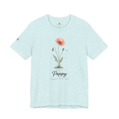 August Birth Flower T-Shirt