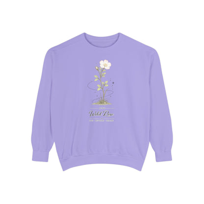 June Birth Flower Sweatshirt