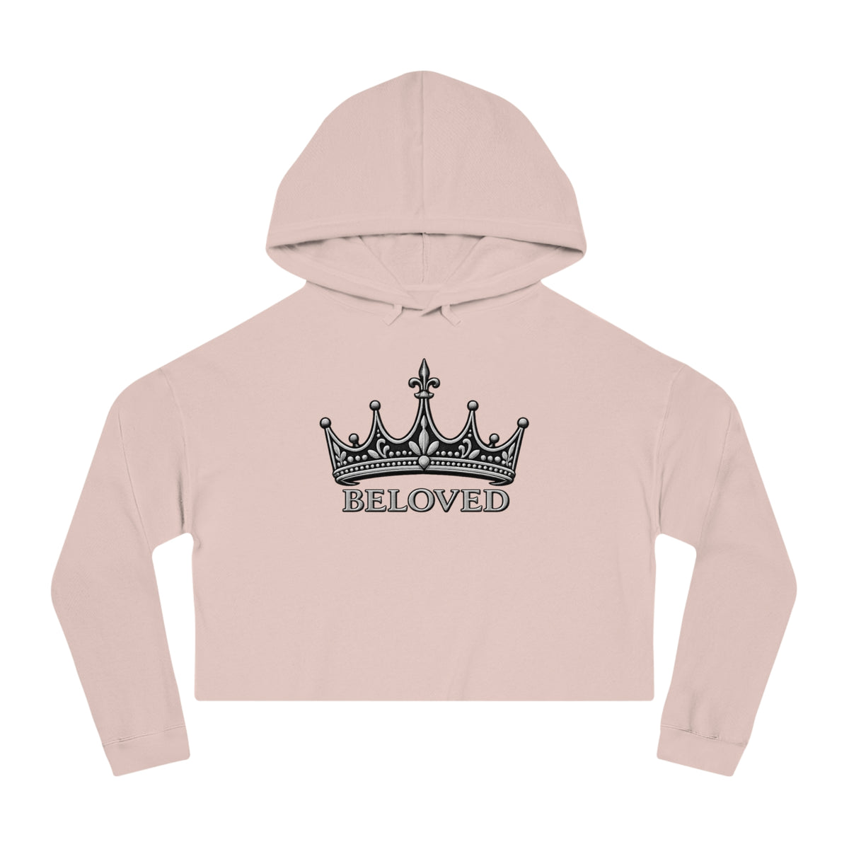 Beloved Crown Cropped Hooded Sweatshirt