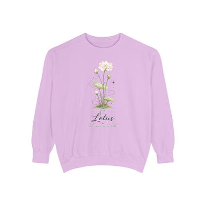 July Birth Flower Sweatshirt