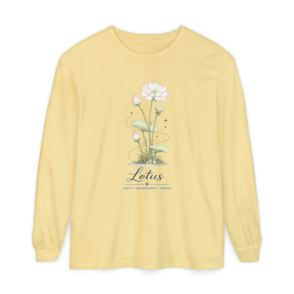 Lotus Long Sleeve T-Shirt
