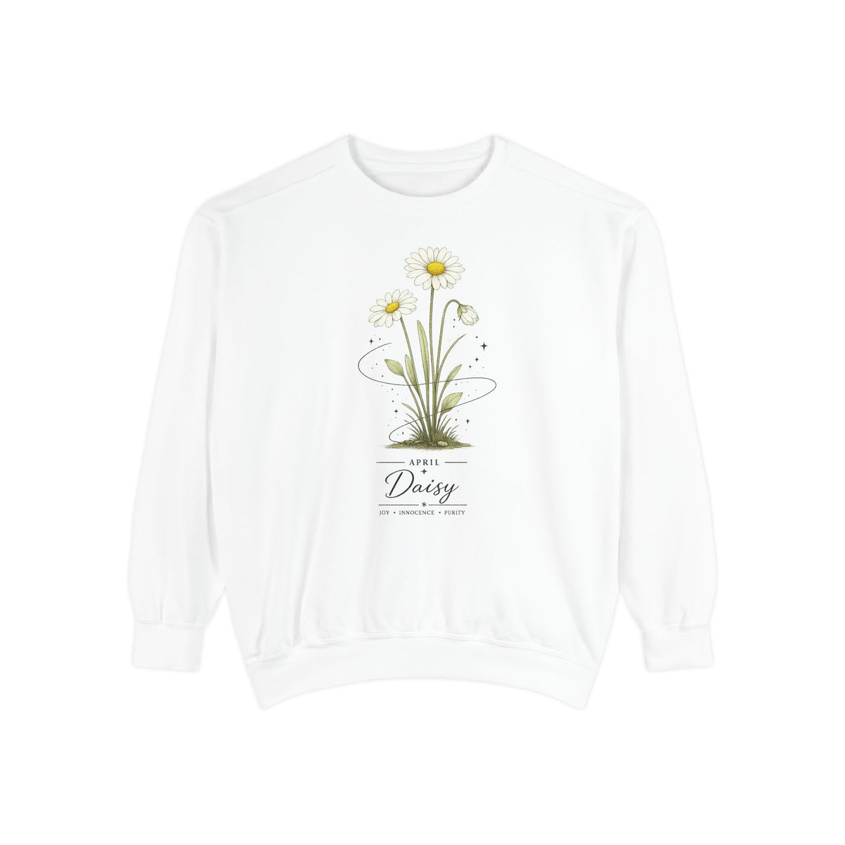 April Birth Flower Sweatshirt