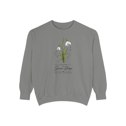 January Birth Flower Sweatshirt
