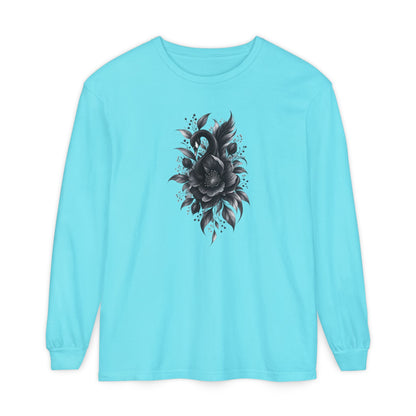 Dark Bloom Long Sleeve T-Shirt