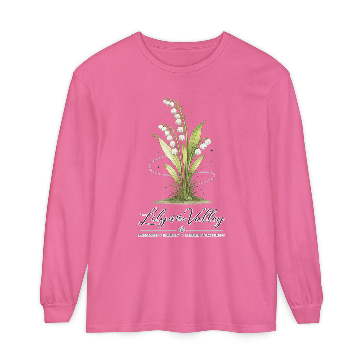 Lily of the Valley Long Sleeve T-Shirt