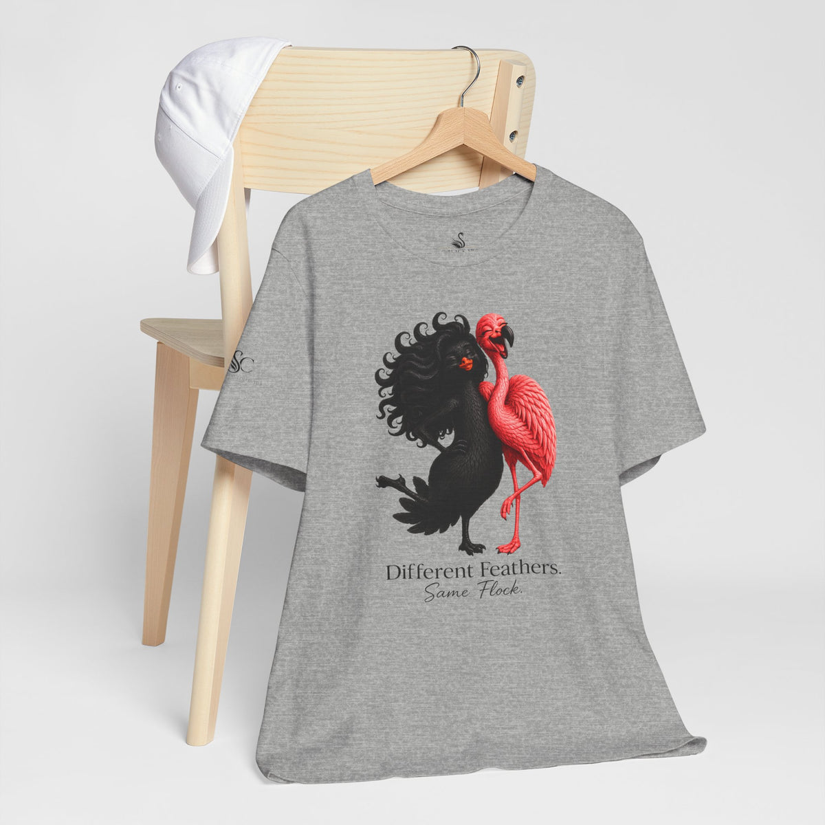 Different Feathers. Same Flock T-Shirt
